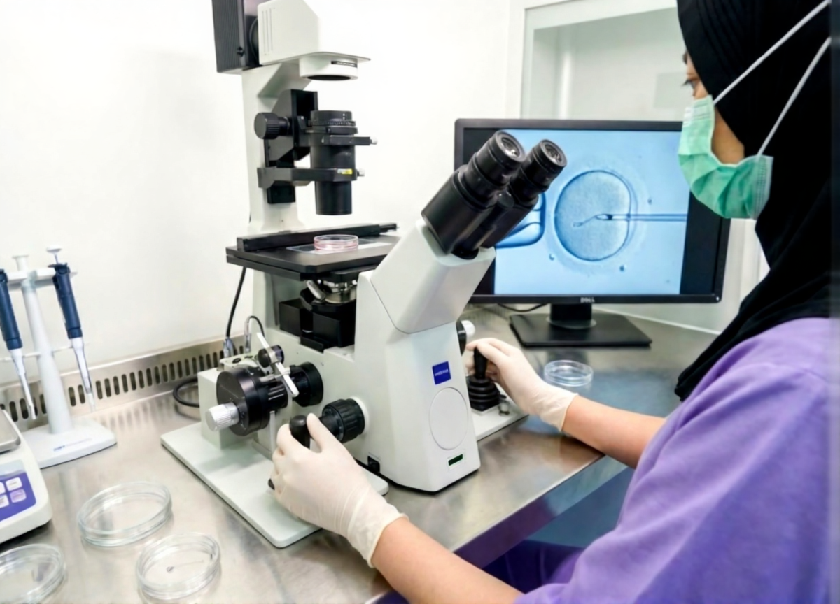 Proses Sperma di Laboratorium